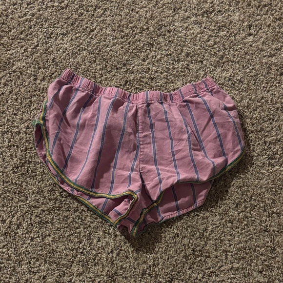 Pink Striped Shorts - Picture 1 of 1